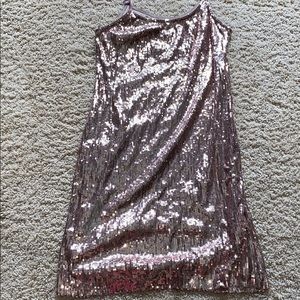 Sequin Rose Gold Minidress(bought from a boutique)